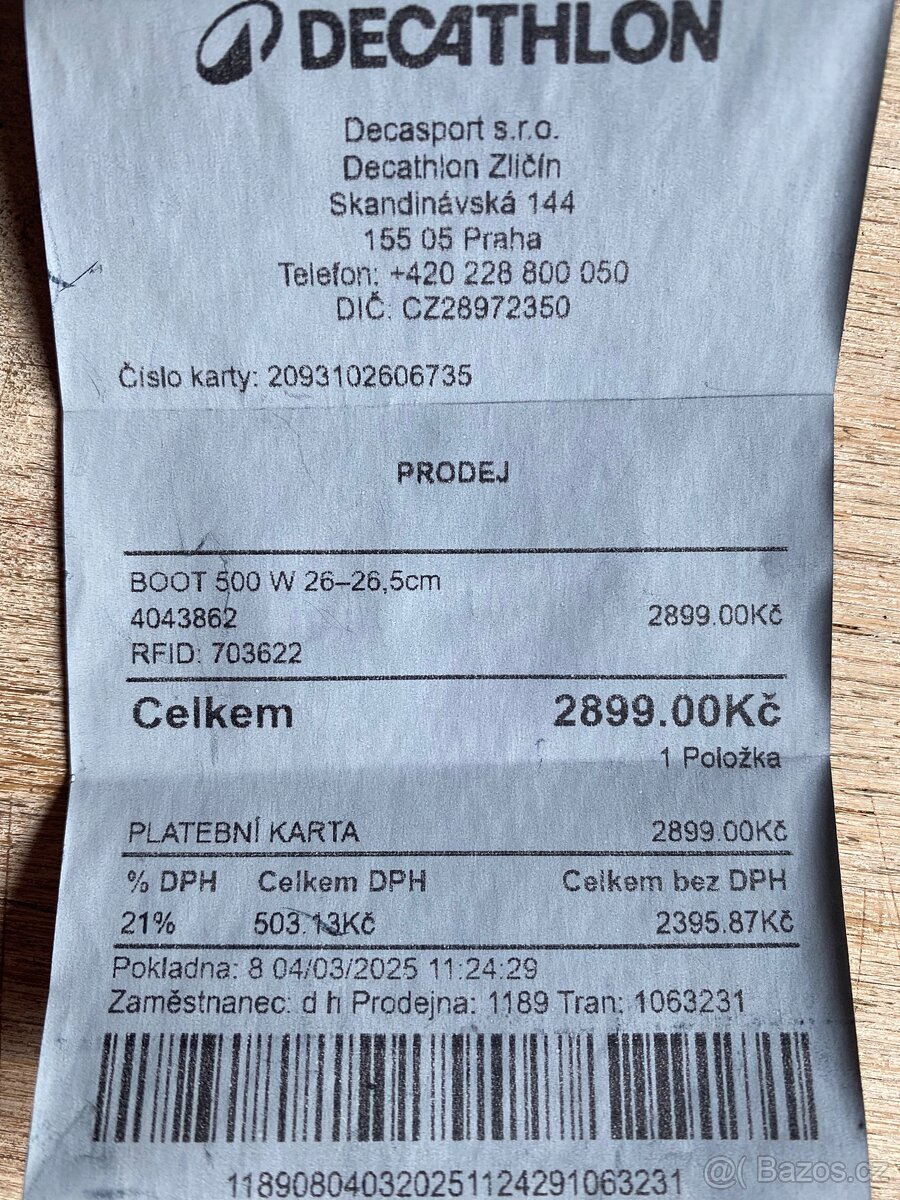 Lyžáky 26/26,5 - 4