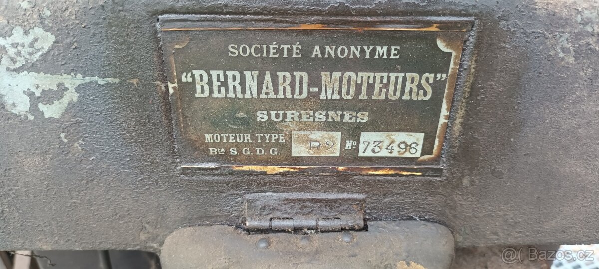 Stabilní motor Bernard - 4