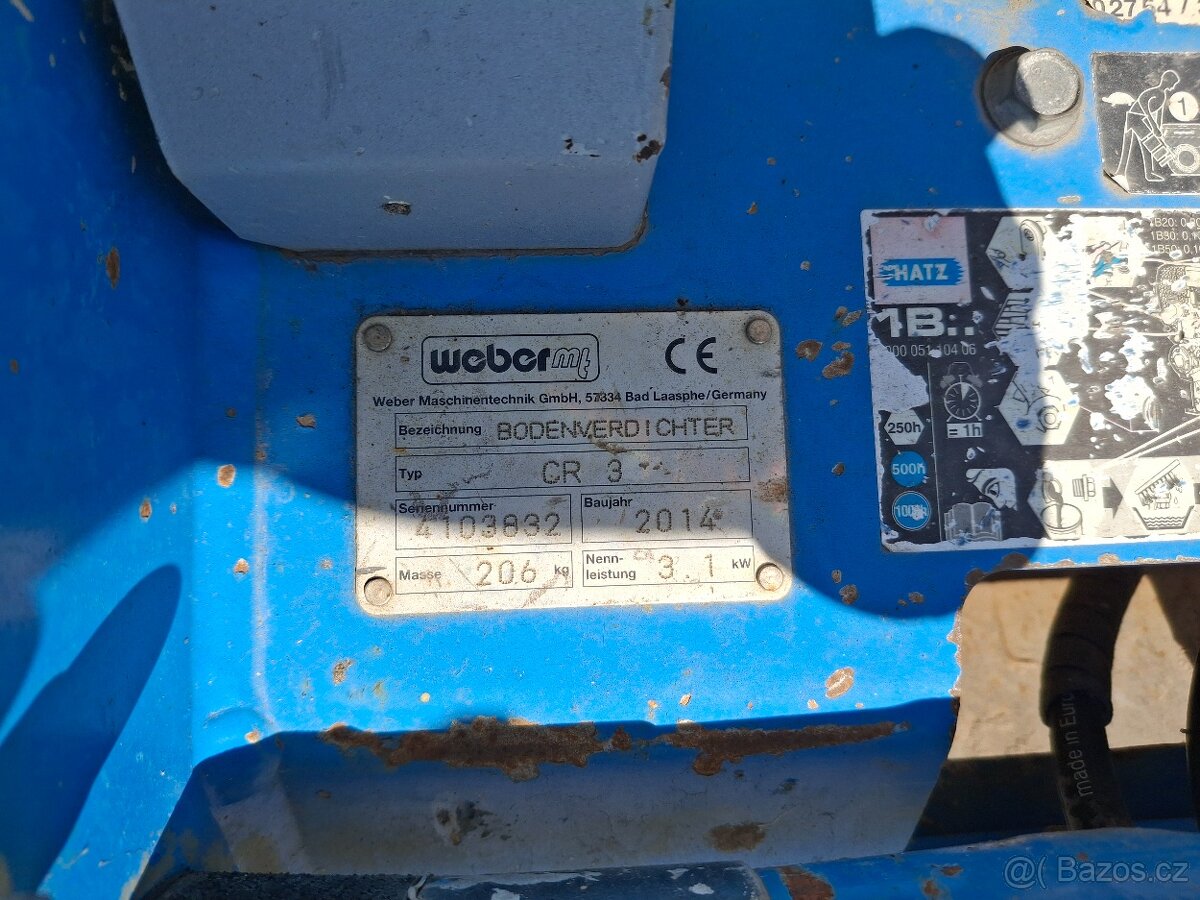 Vibrační deska Weber MF CR3 - 4