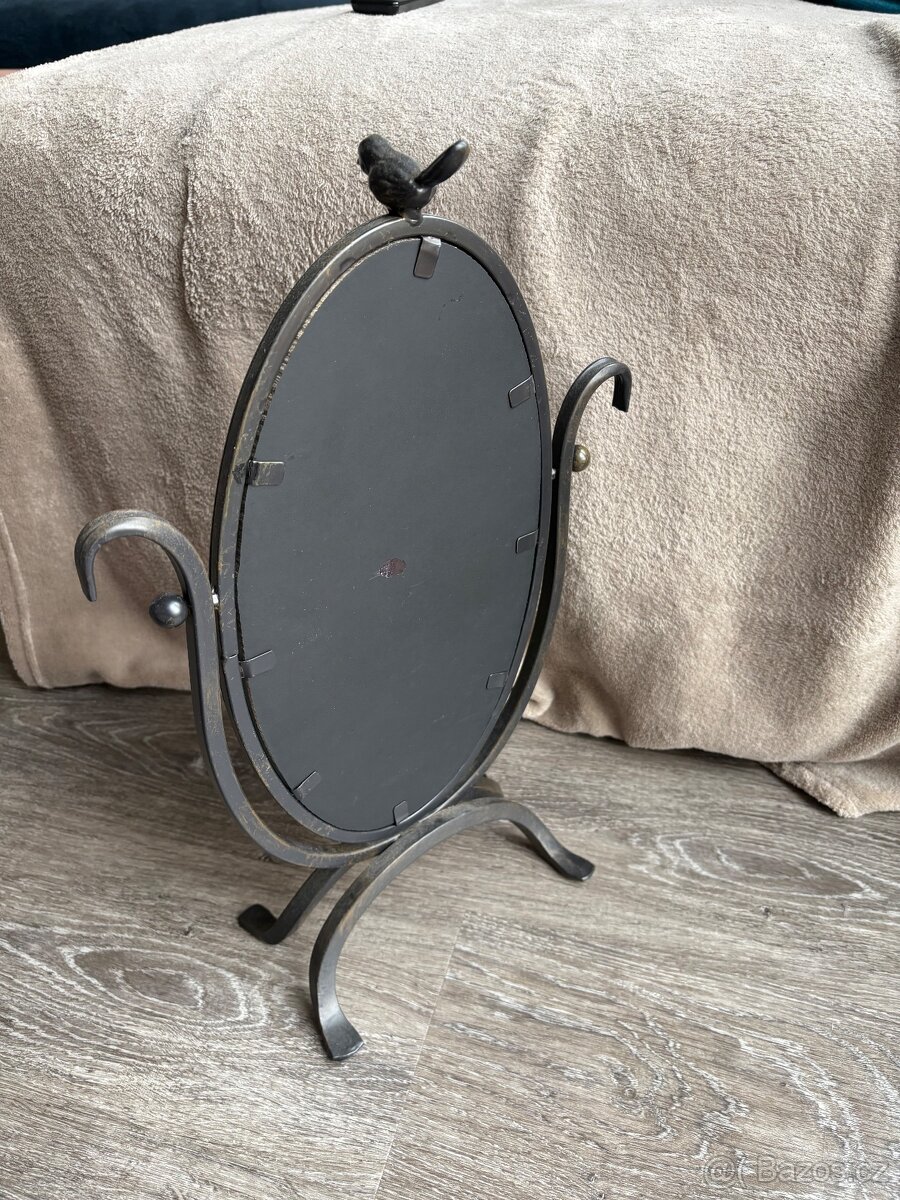 Kovové stolní zrcadlo - 4