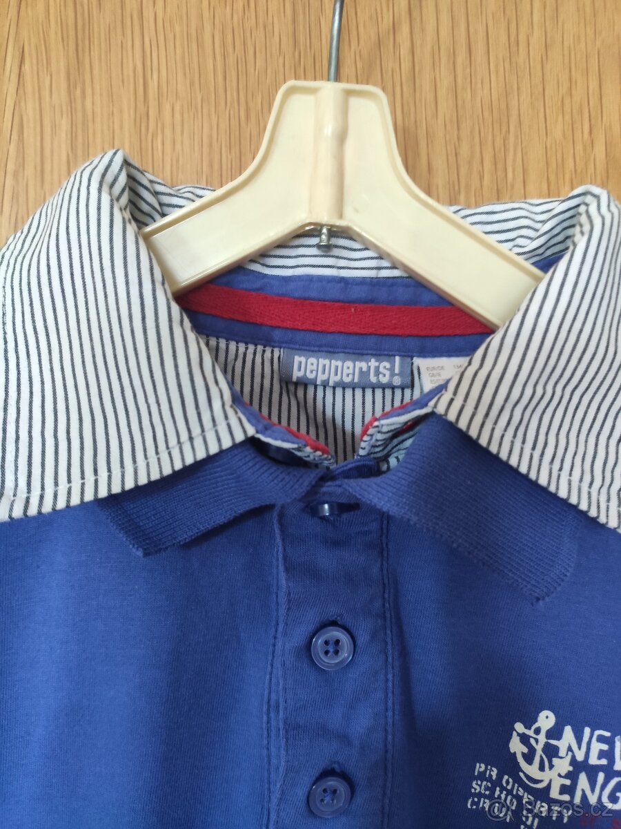 Tričko s límečkem, vel. 134-146 - 4