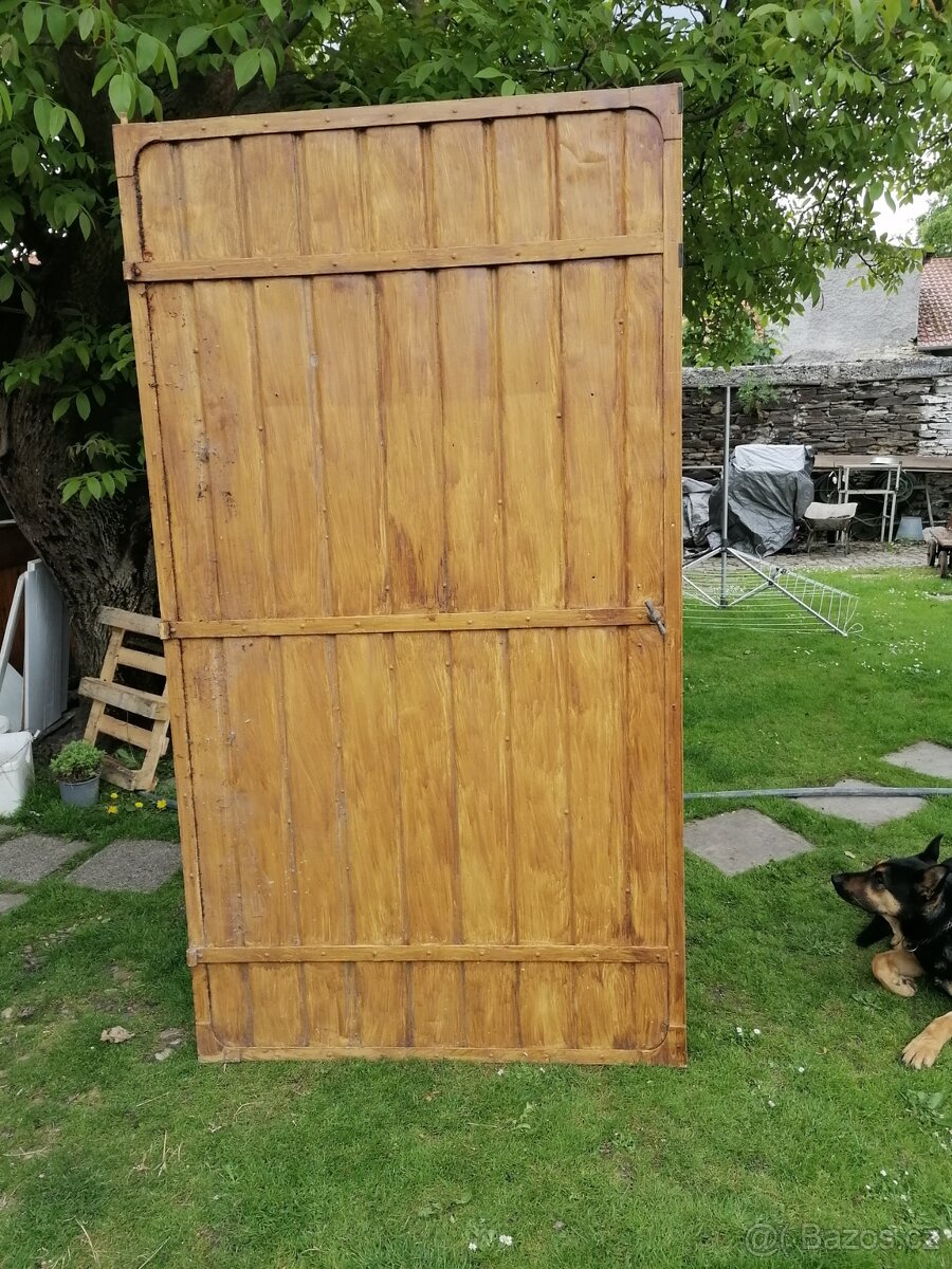 Prodám plechová křídla vrata - 4