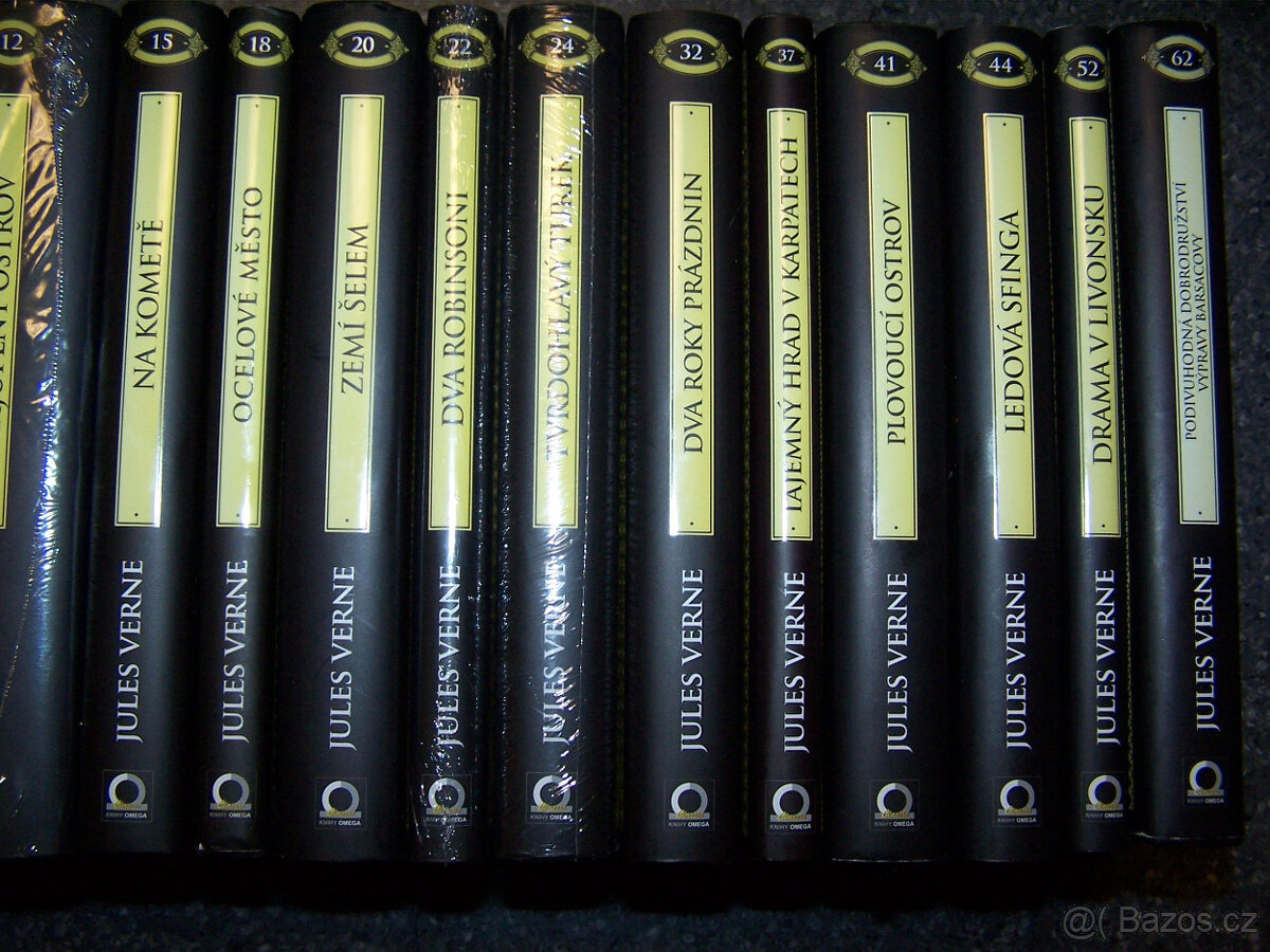 OMEGA JULES VERNE konvolut 21 knih - 4