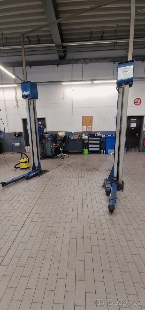 Dvousloupový zvedák Zippo poctivá 2.5t. - 4