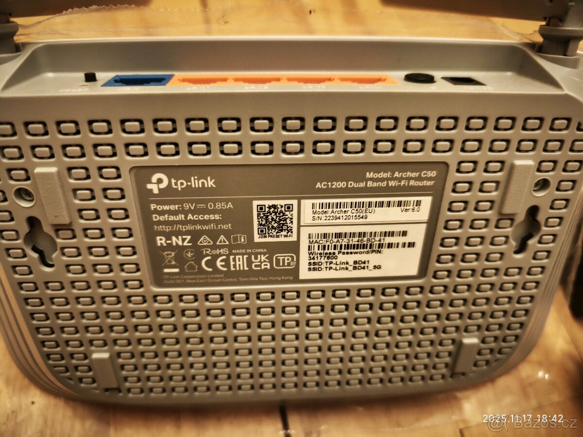 Router 2,4 a 5 Ghz, Plně funkční. - 4