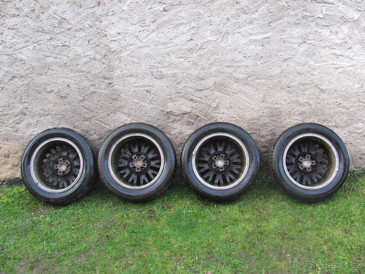 LETNÍ ALU ORIG. ŠKODA 16" - 5x100 - 205/55/R16 - 4