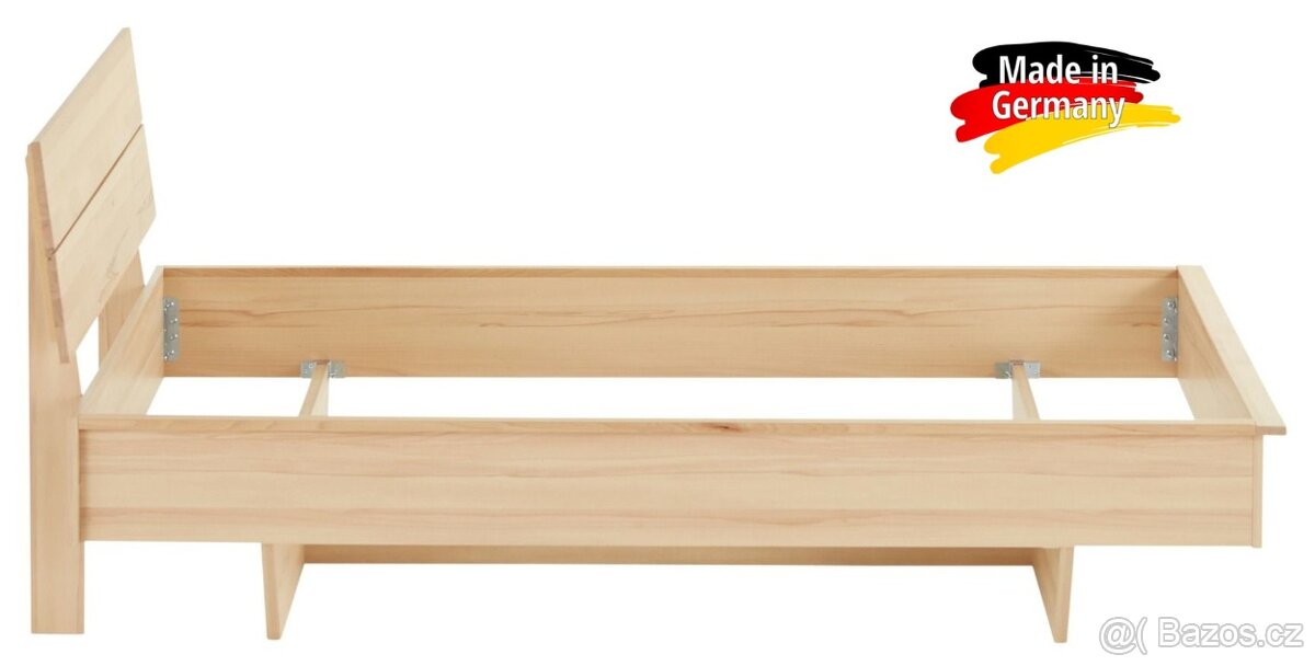 Postel z masivu buk berlin Germany 140 cm - 4