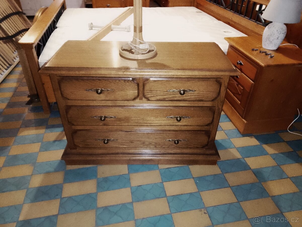 RUSTIKÁLNÍ KOMPLETNÍ LOŽNICE MONACO - 4