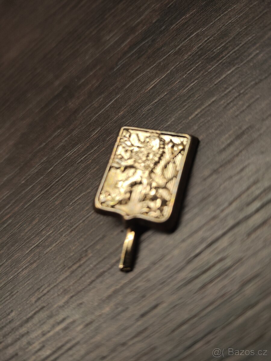 Čepicový odznak důstojnický,Československa armáda - 4