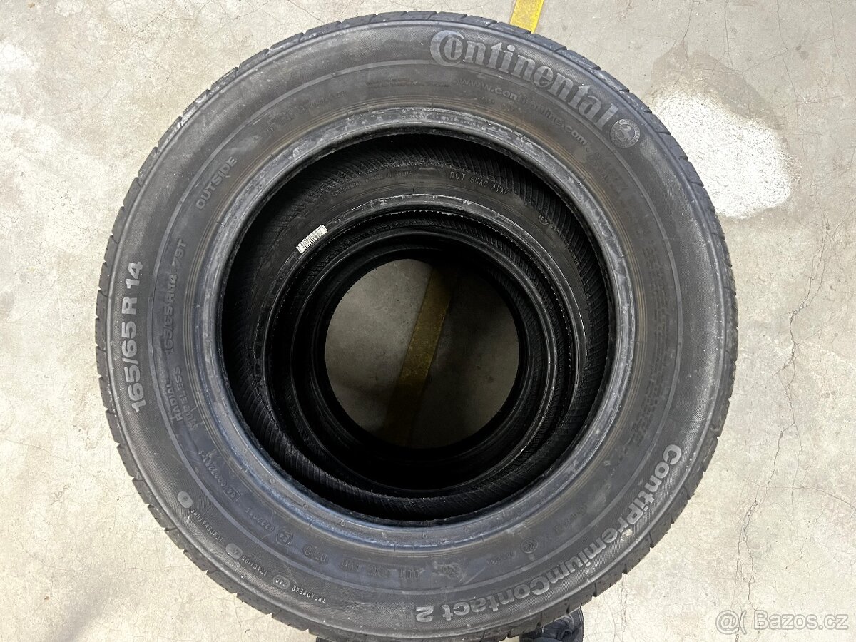 Continental ContiPremiumContact2 165/65R14-Letní sada - 4