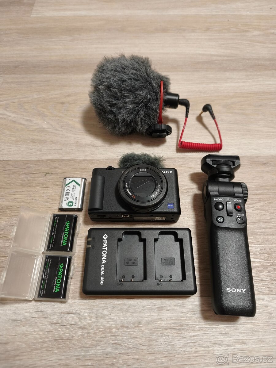 Sony ZV‑1 vlog kompletní set pro natáčení - 4