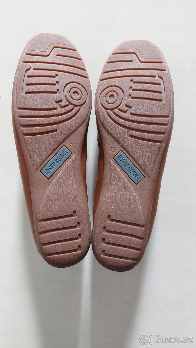 Kožené mokasíny vel. 43 - 4