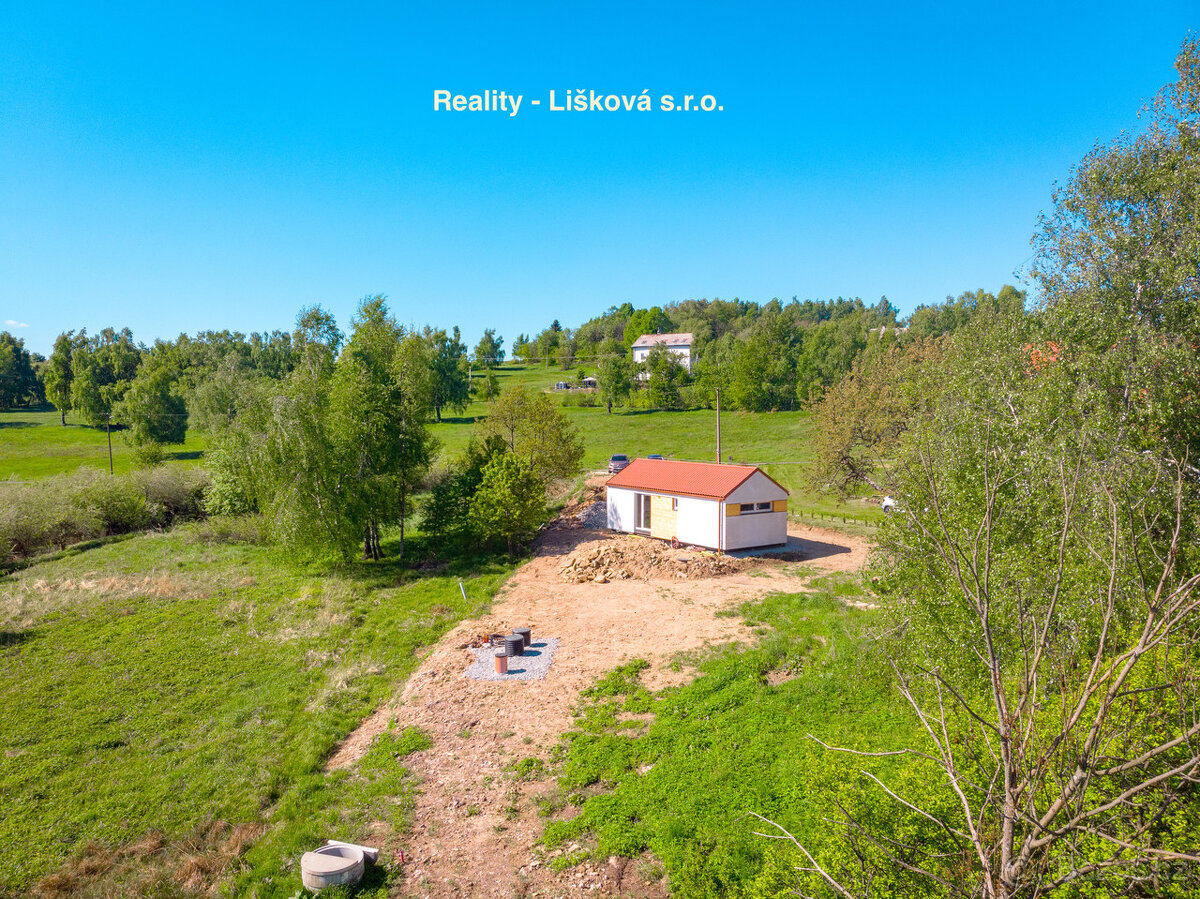 Prodej nového malometrážního domku s pozemky 1394m2 v lokali - 4