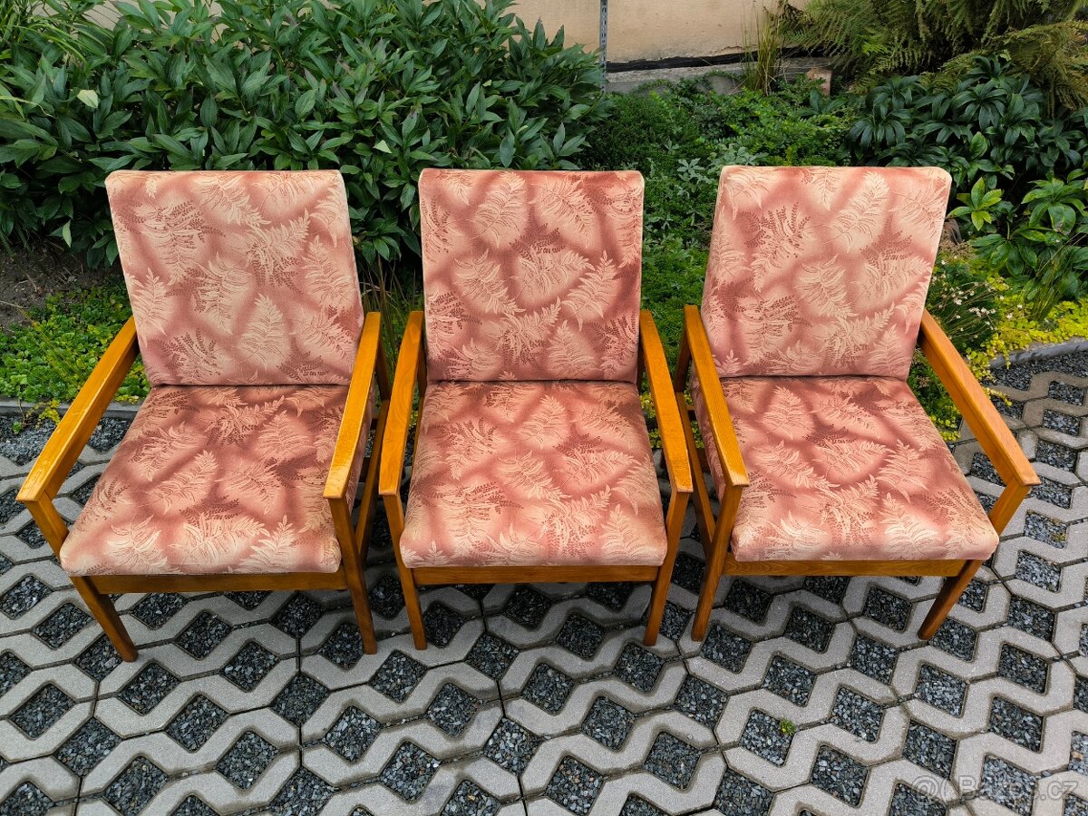 Retro křesla Belmondo - Nový Domov n.p. - 70. léta - 4