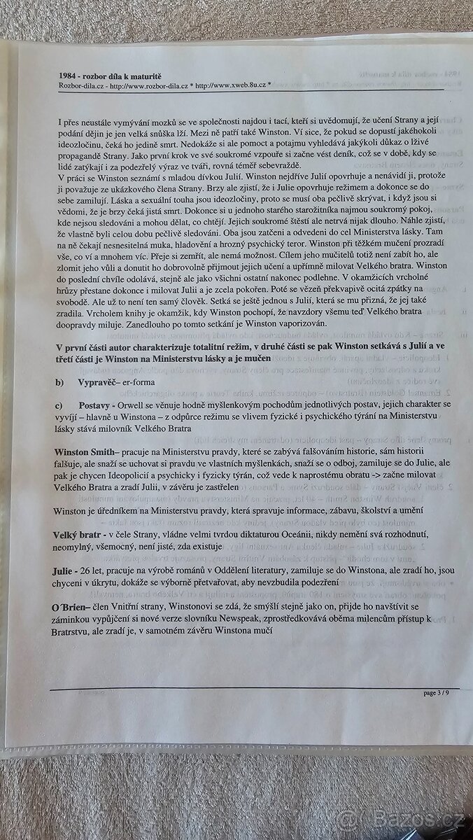 Vypracované maturitní knihy 31x - 4