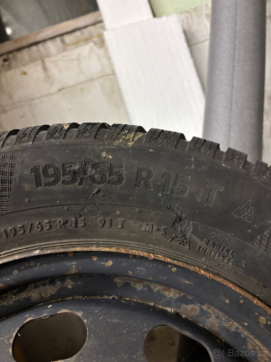 plechove disky s pneu 195/65 15 - 4
