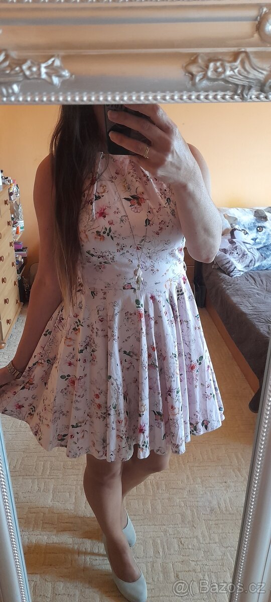 Closet květinové šaty s kapsami - 4