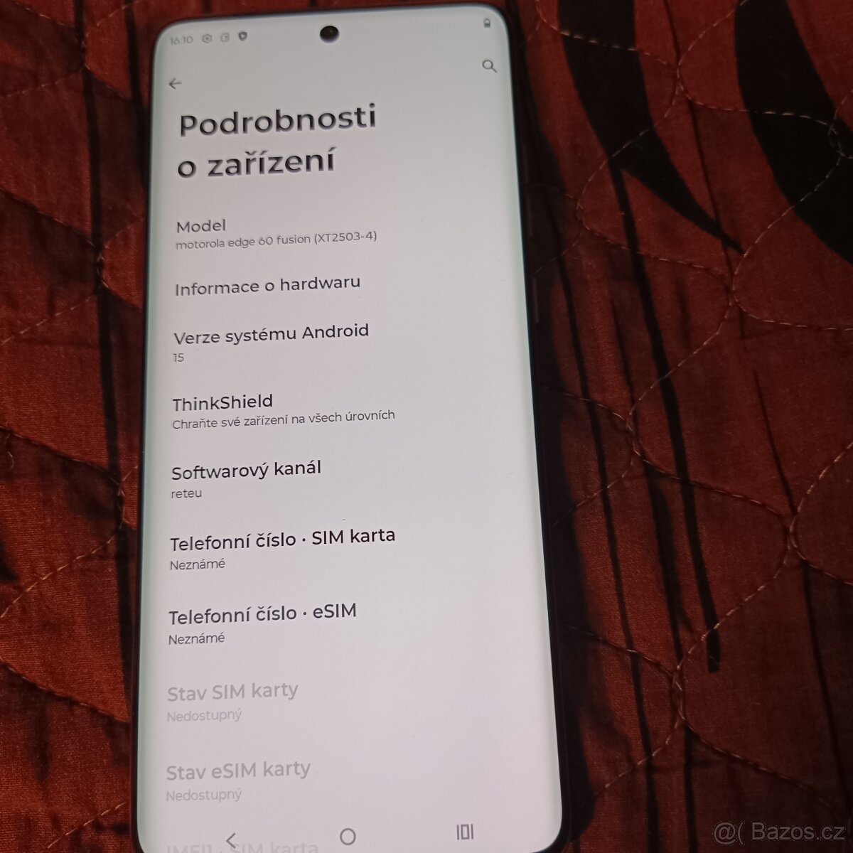 Motorola Edge 60 Fusion růźová - 4