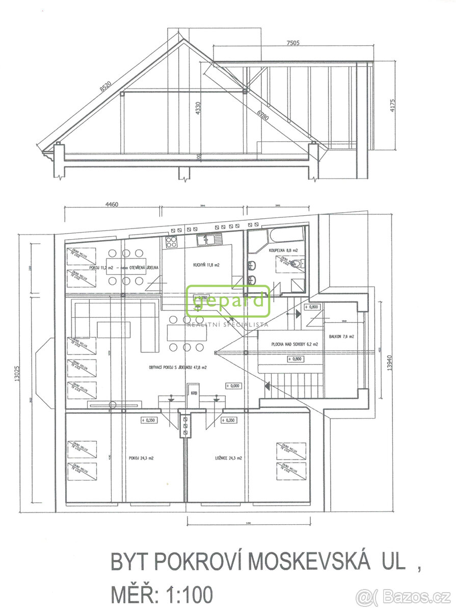Jedinečná příležitost na zhotovení půdní bytové jednotky dle - 4