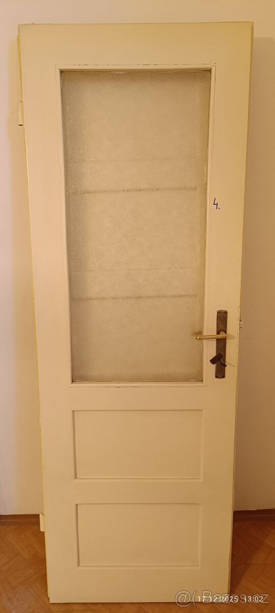 Historické dobové interiérové dveře - 4