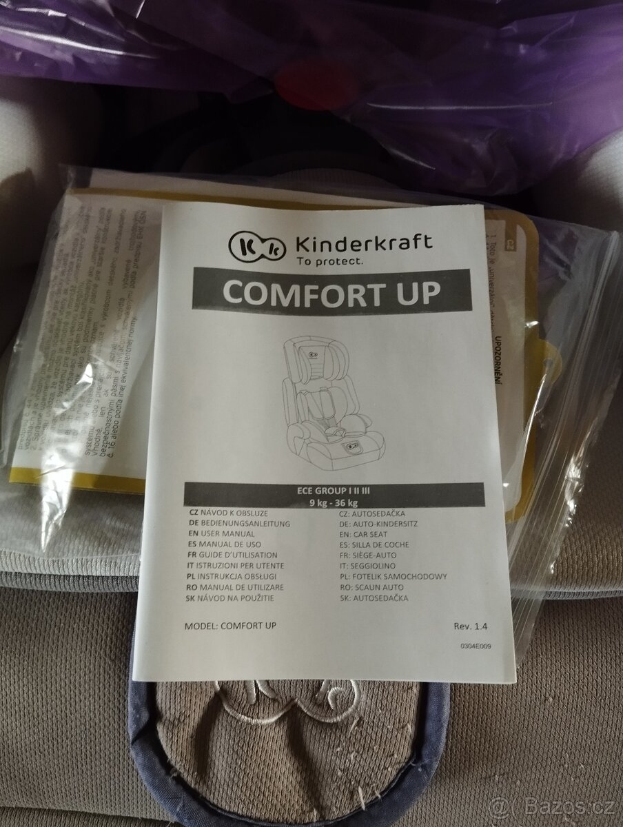 Dětská autosedačka 9-36kg - 4