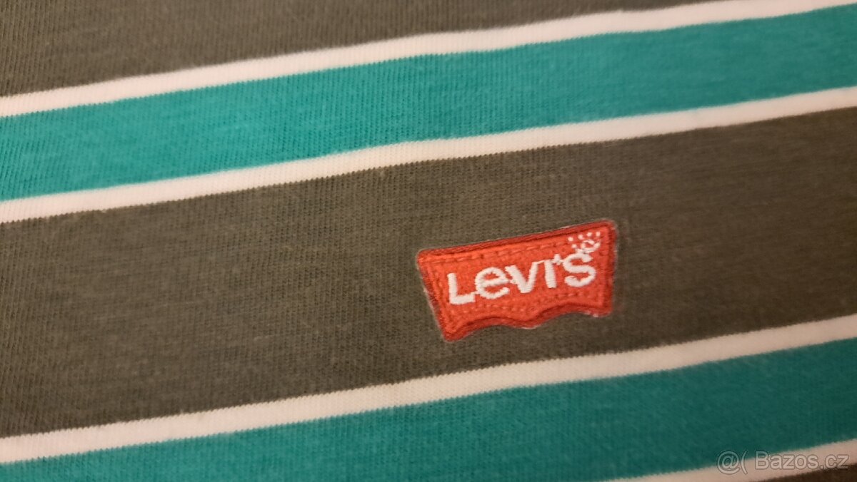Zajímavá značková trička Levi's/H&M,vel.L/XL - 4