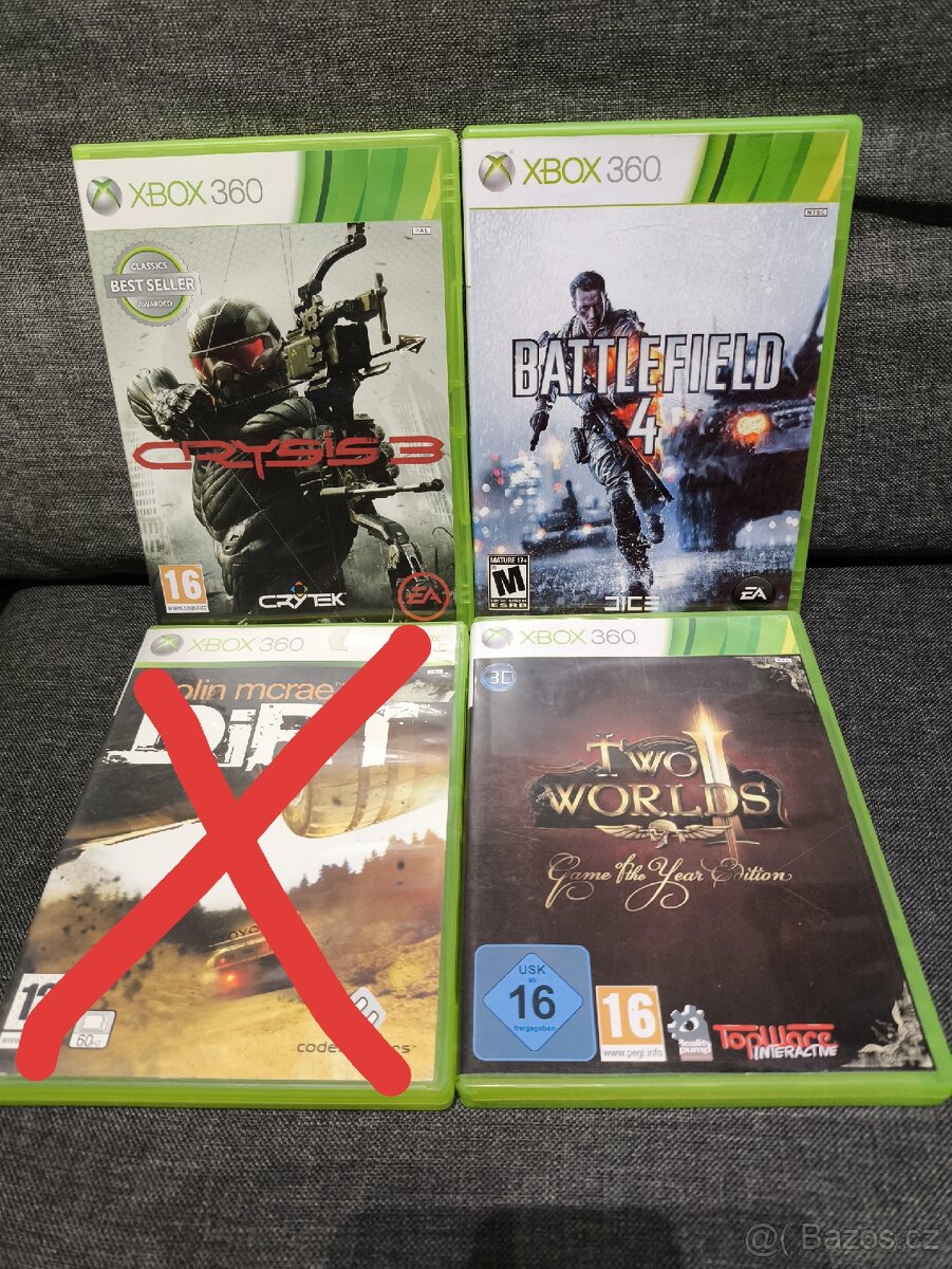 XBOX 360 HRY LEVNĚ - 4