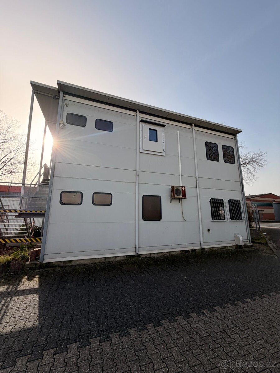 Dvoupatrová kancelářská buňka / modulový kontejner - 4