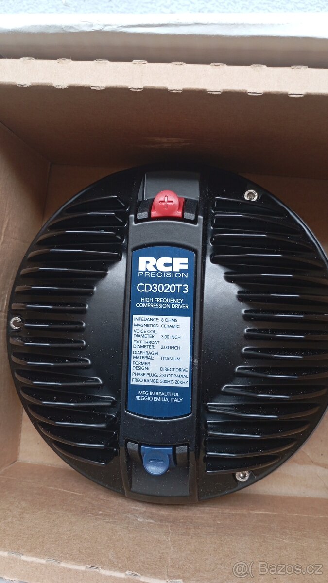 Prodám RCF CD3030T3 1,4 " cívka 3" - 4