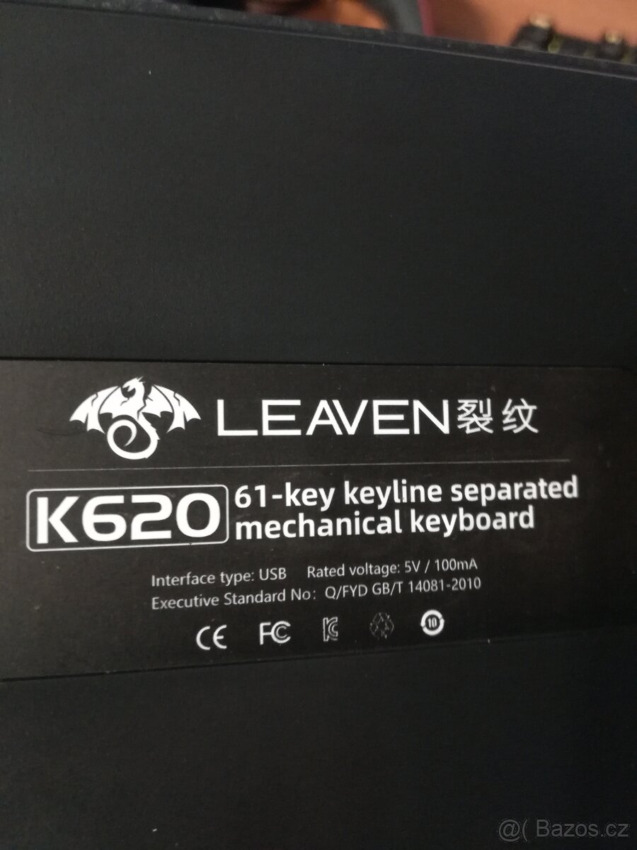 Mechanická Klávesnice Leaven - Red Switch - 4