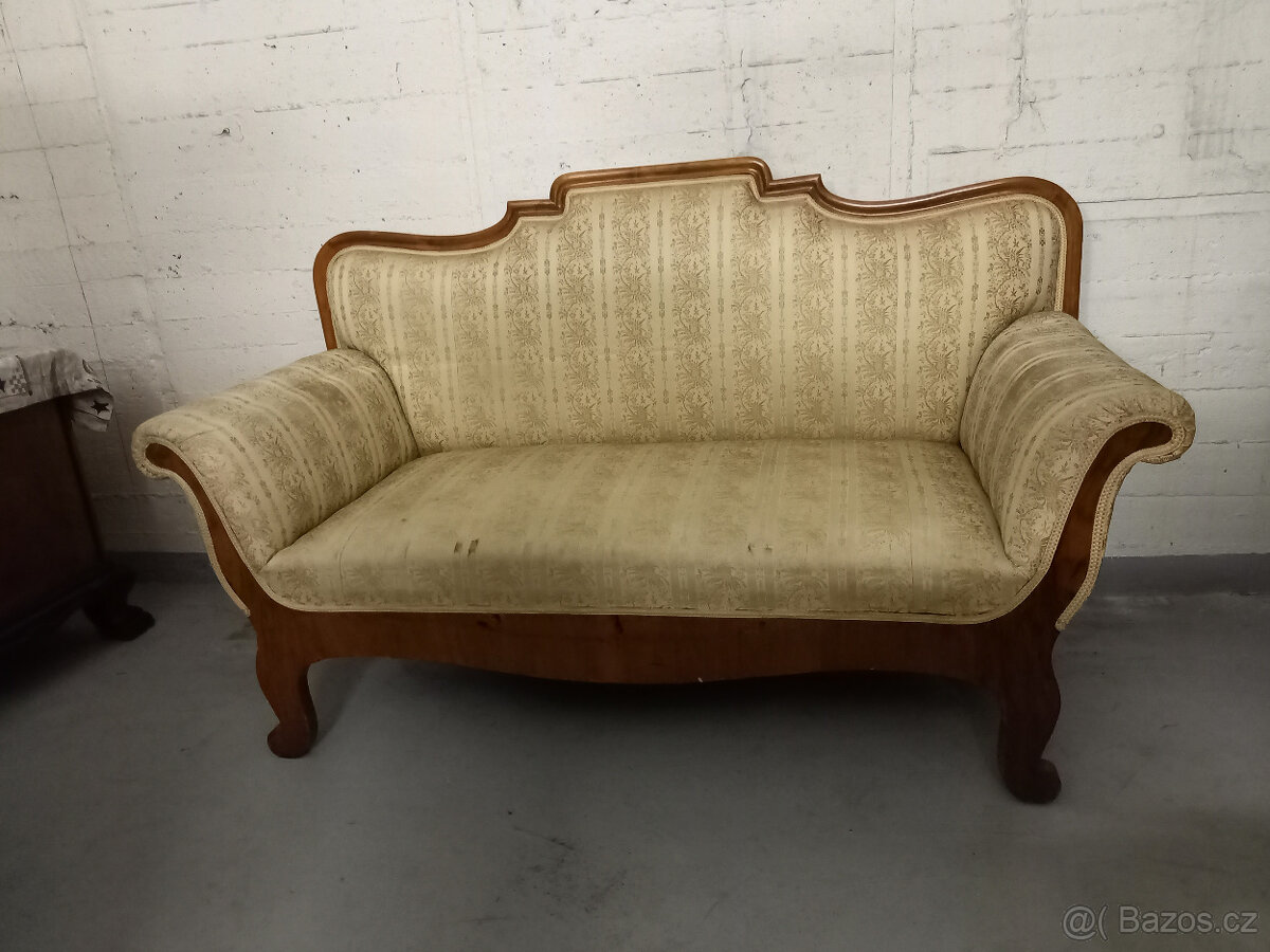 Biedermaier sofa 185 x 80 cm - 4