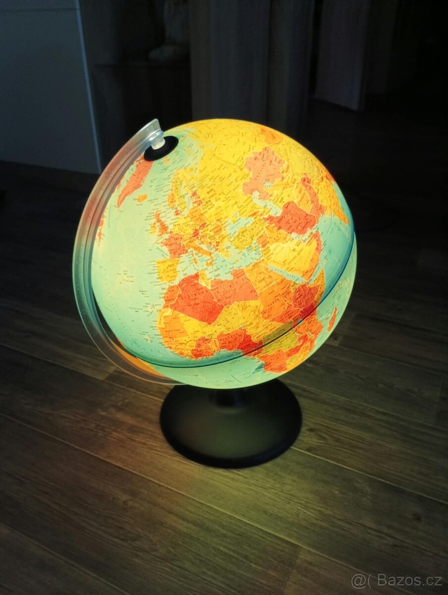 lampa globus( krásný jako nový) - 4