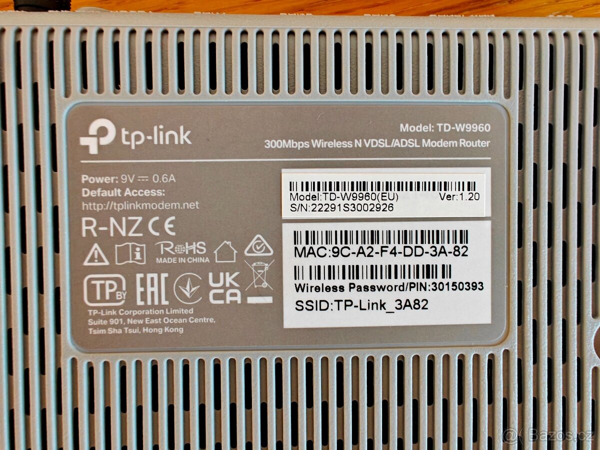 Modem a router TP-Link TD-W9960 (TD-W9960) - 4