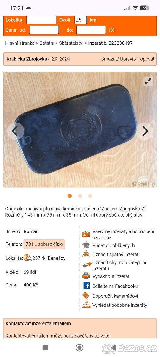 Krabička Zbrojovka - 4