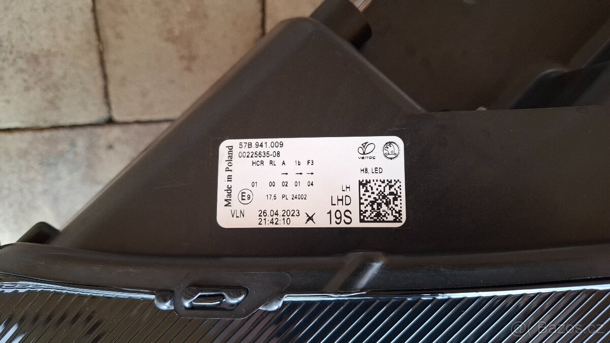 Škoda Karoq facelift světlo 57B941009 - 4