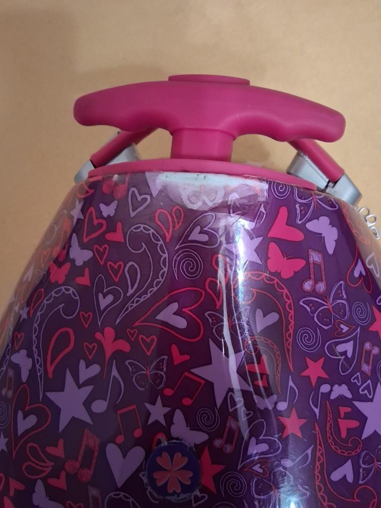 Dětský kufr se svítícími kolečky - 4