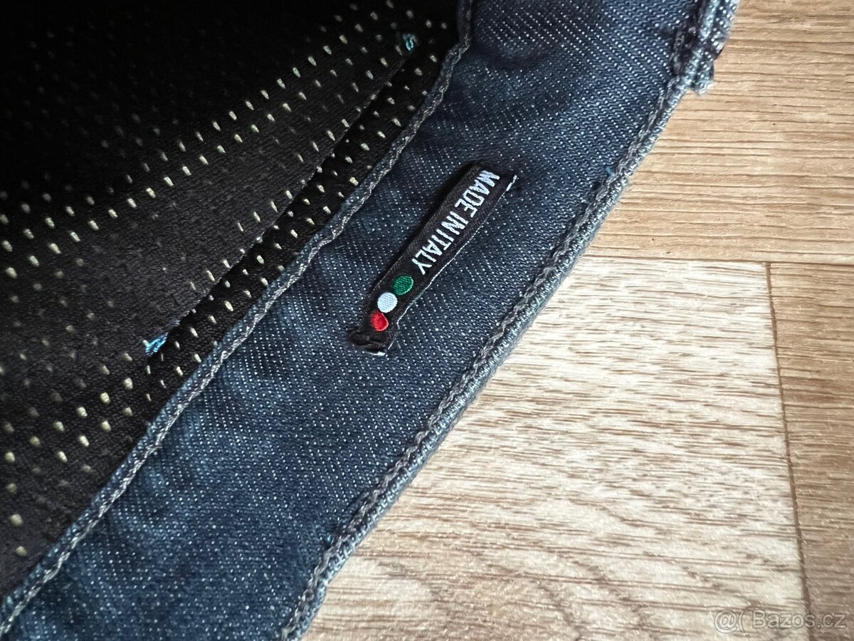 Motorkářské kalhoty - kevlarové džíny na motorku PMJ - 4