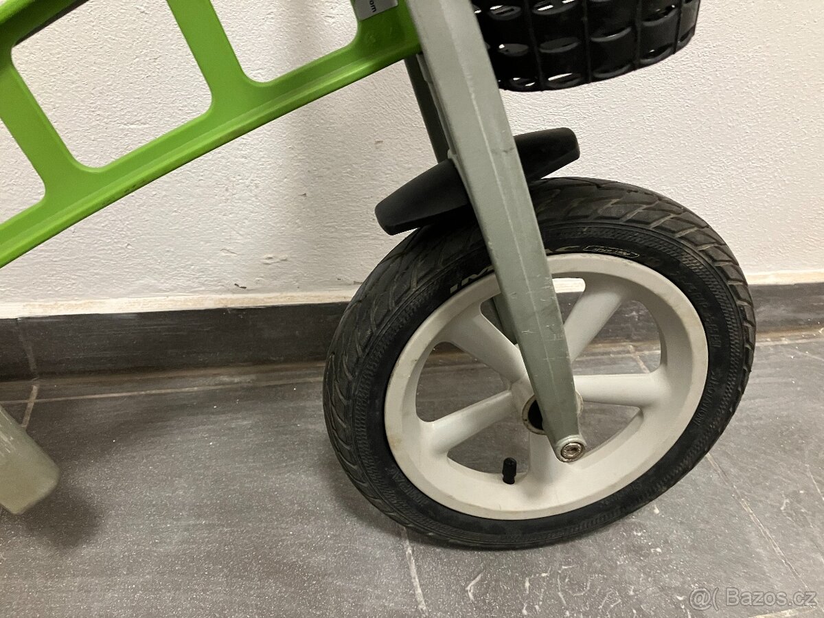 first bike + košík a zvonek a reflexni vesta + adapter - 4