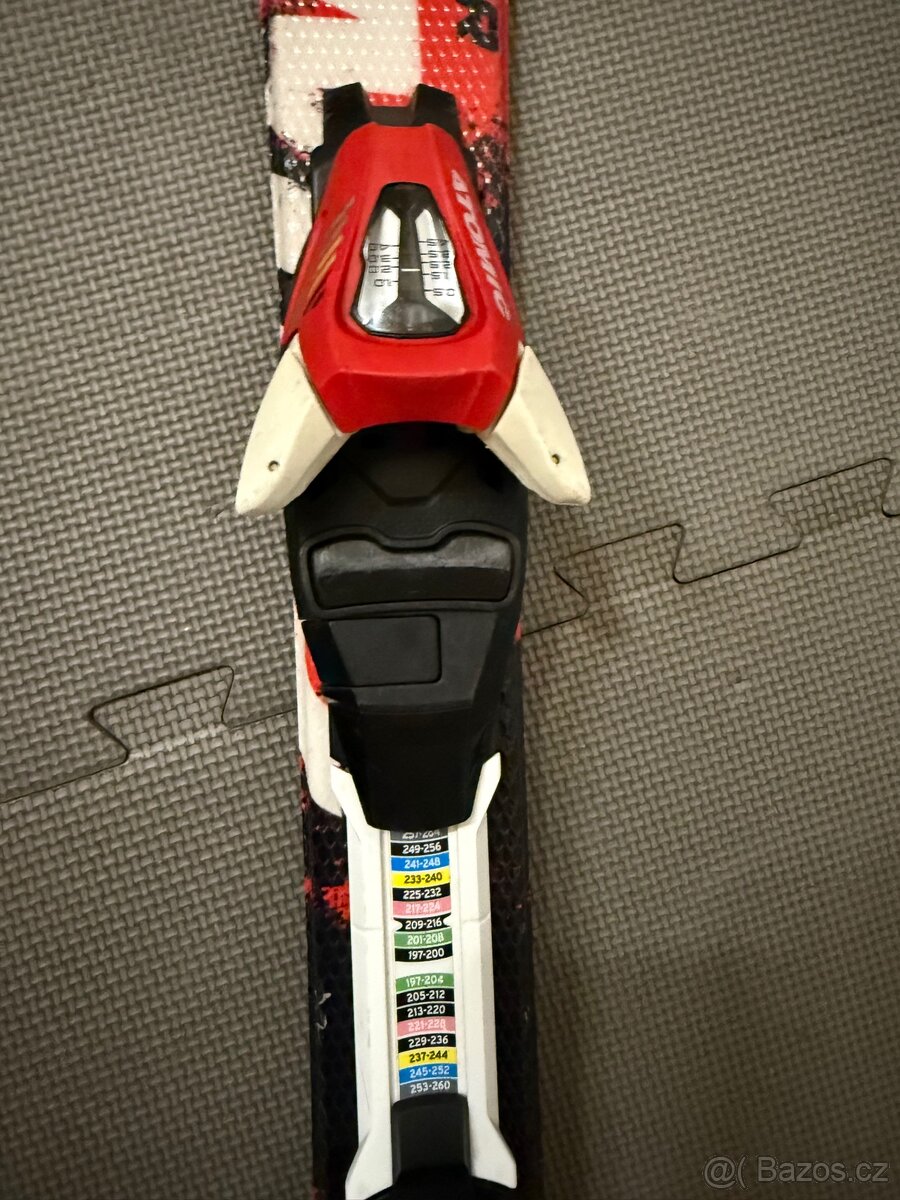 Lyže Atomic Redster JR 100cm s vázáním Atomic XTE red - 4