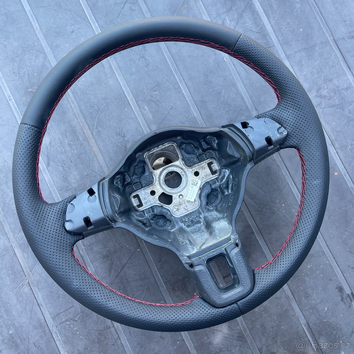 Vw Polo 6R/Caddy nový kožený volant - 4