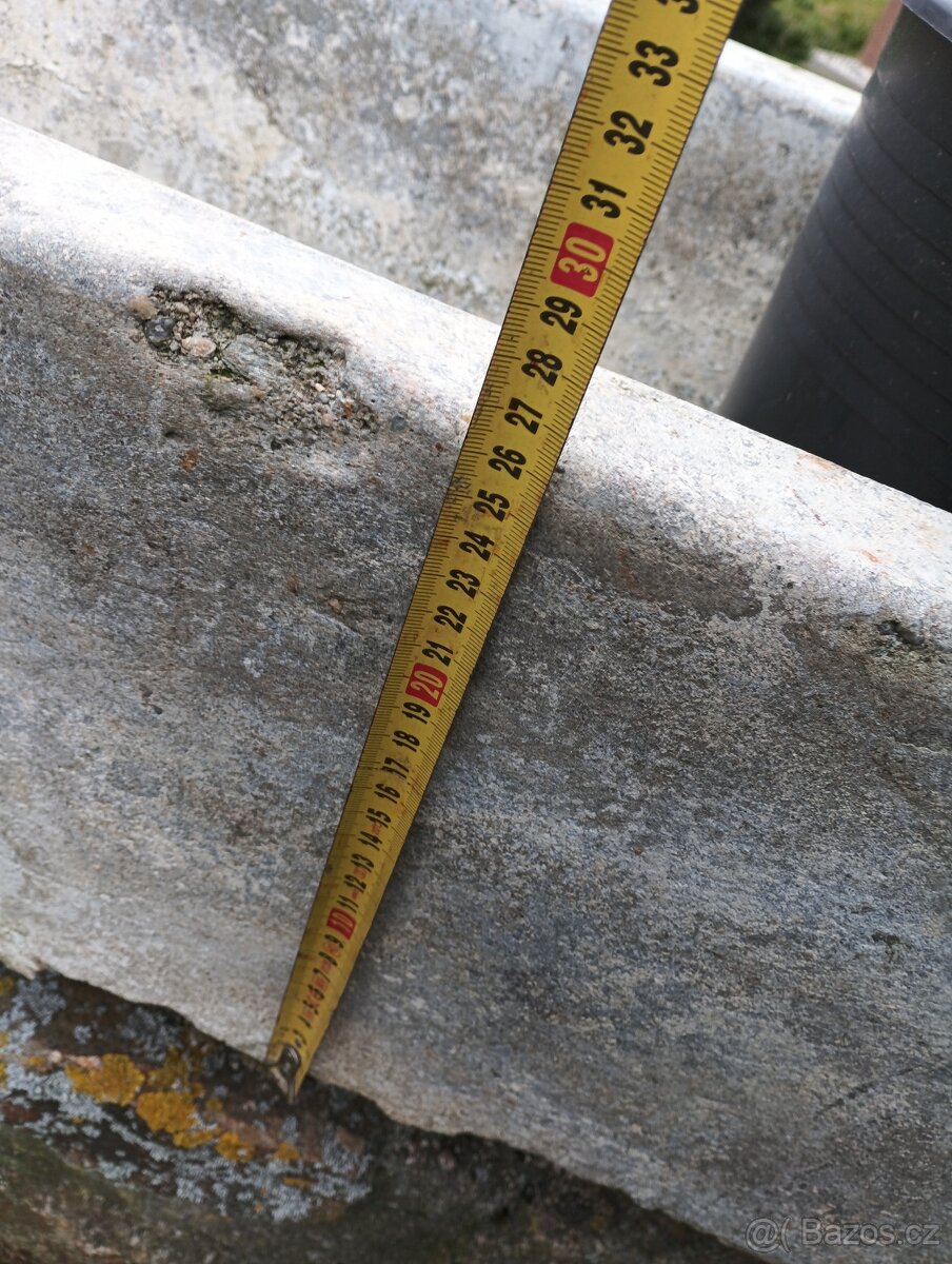 Betonové koryto, betonový květináč - 4