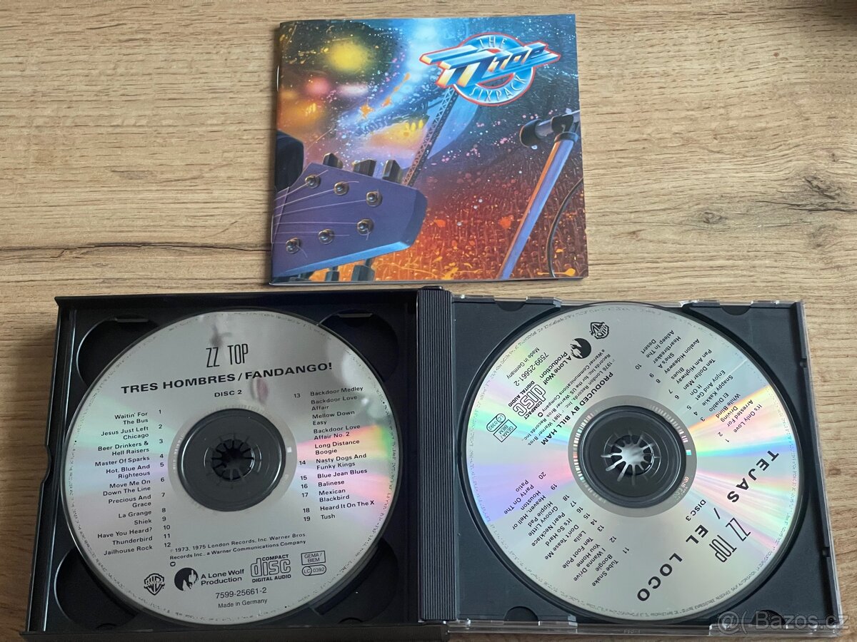 CD – ZZ Top – The Six Pack (3CD box) – nové, nehrané - 4