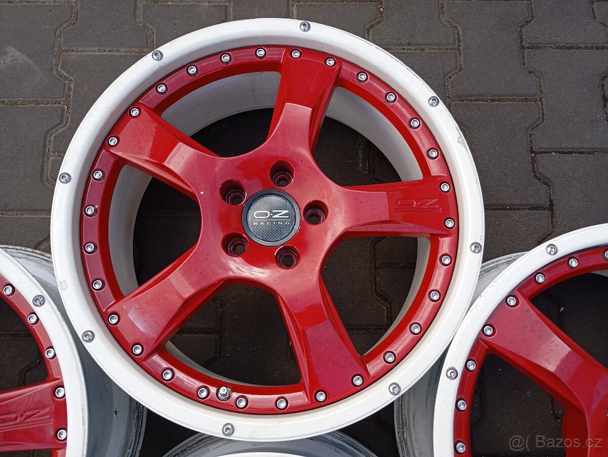 originální dvoudílná alu kola Oz Racing 5x112 r19 - 4