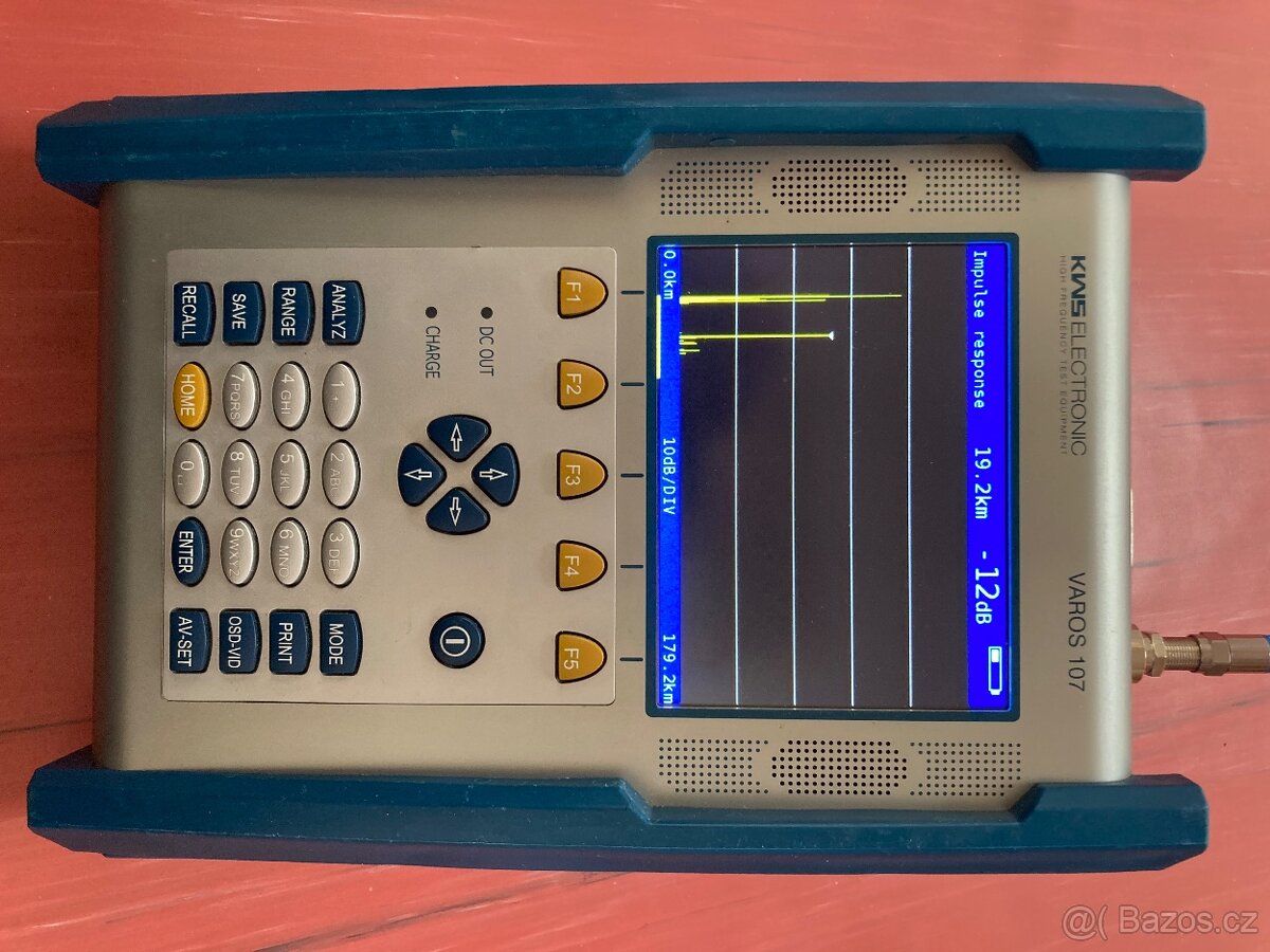 KWS Varos 107- měřící přístroj pro DVB T2,DVB-C,DOCSIS .... - 4