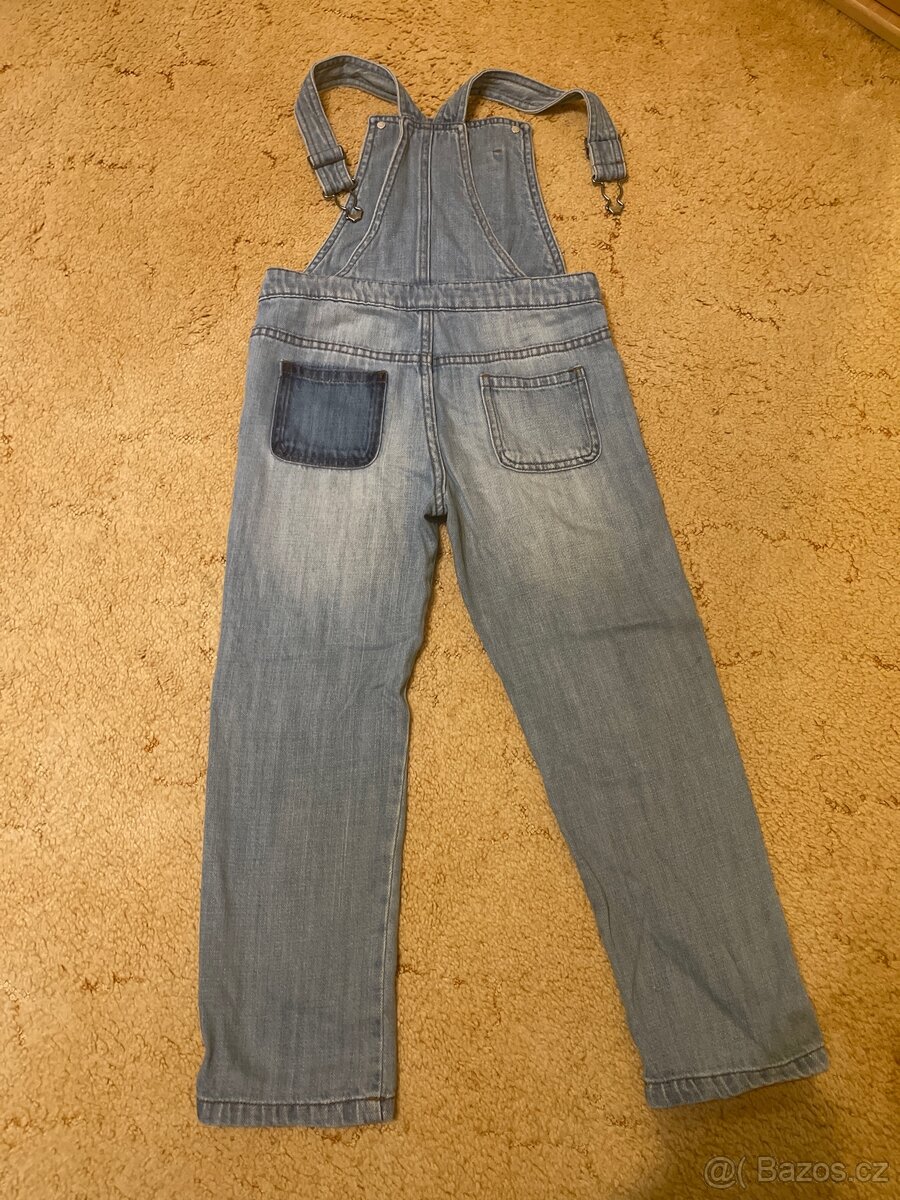 Dívčí džíny s laclem 6-7 let - 4