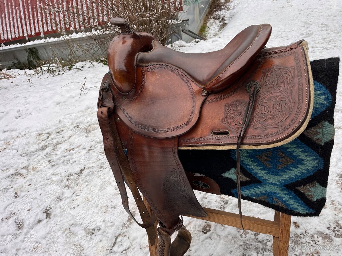 Westernové sedlo - 4