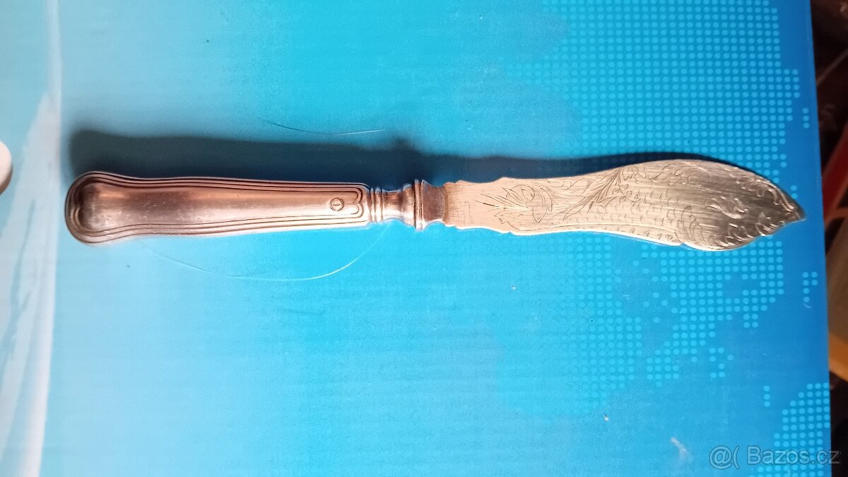 Secesní sada rybích příborů WMF - 4