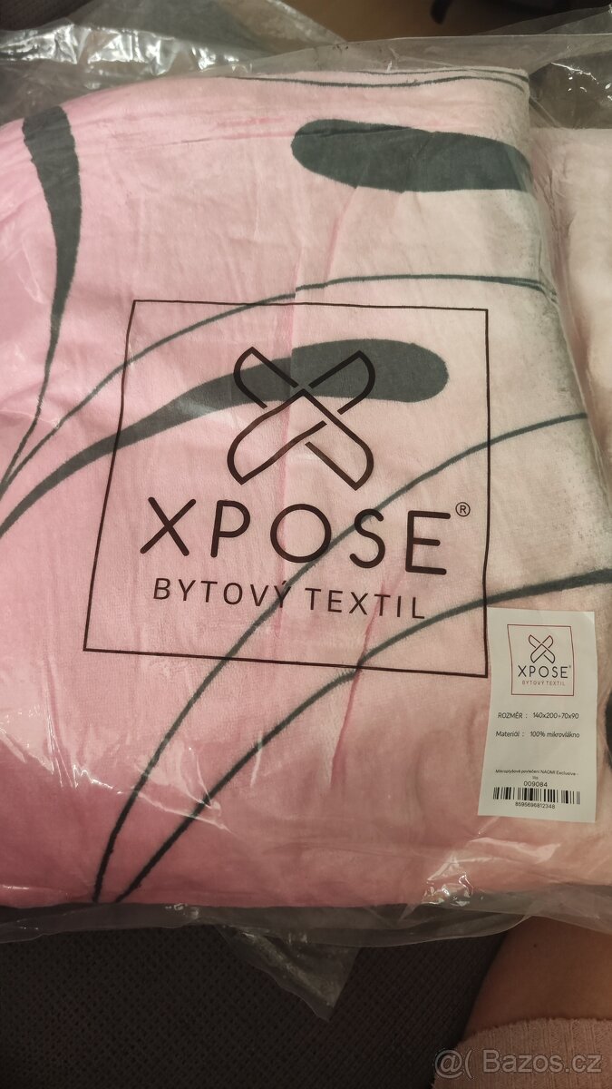 Mikroplyšové povlečení zn. XPOSE 2x - 4