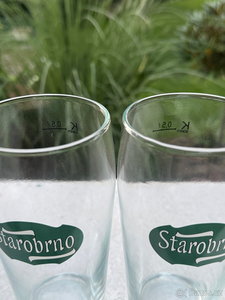 Pivní půllitry Starobrno - 4