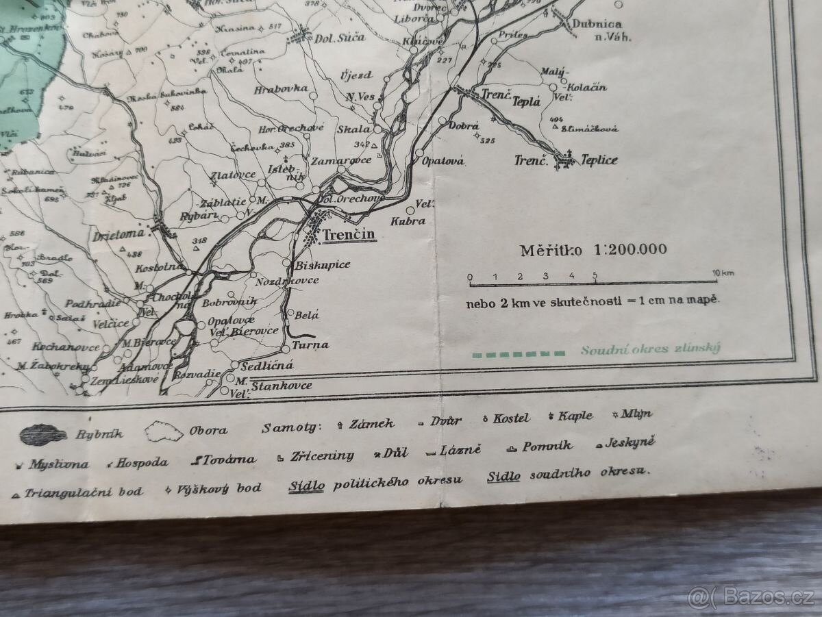 Politický okres Uherskobrodský 1920 - 4